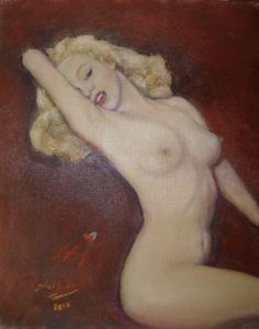 Voir le détail de cette oeuvre: Marilyn nue ou N° 5 de Chanel